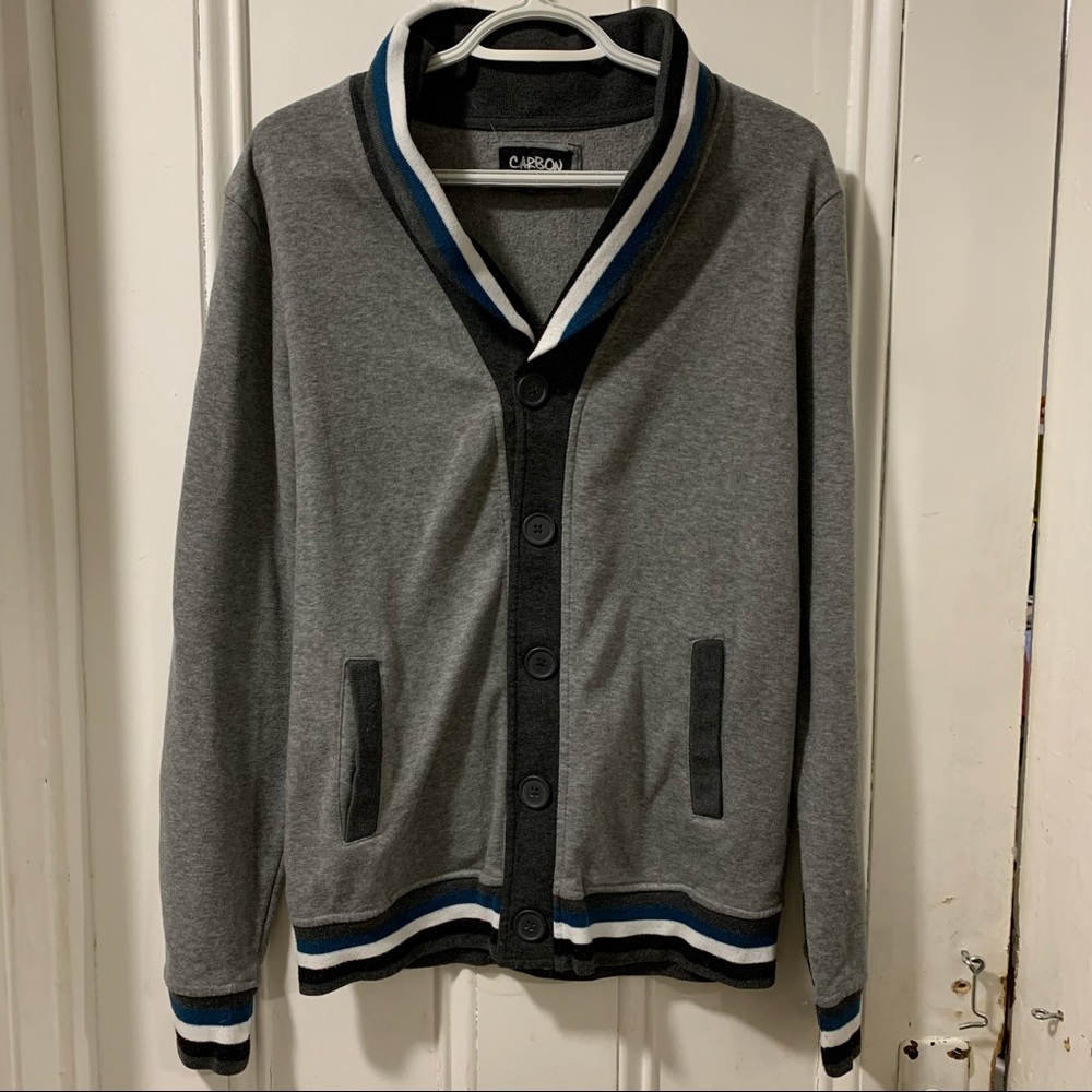 Carbon cardigan, medium